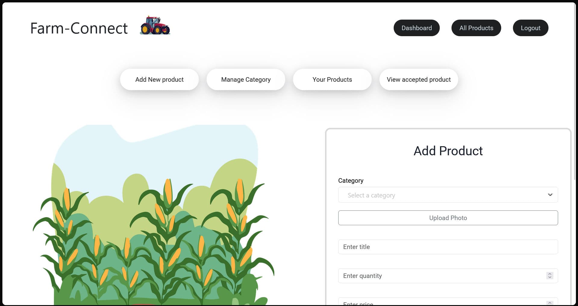 FARM-CONNECT + Demand Forecasting screenshot 5