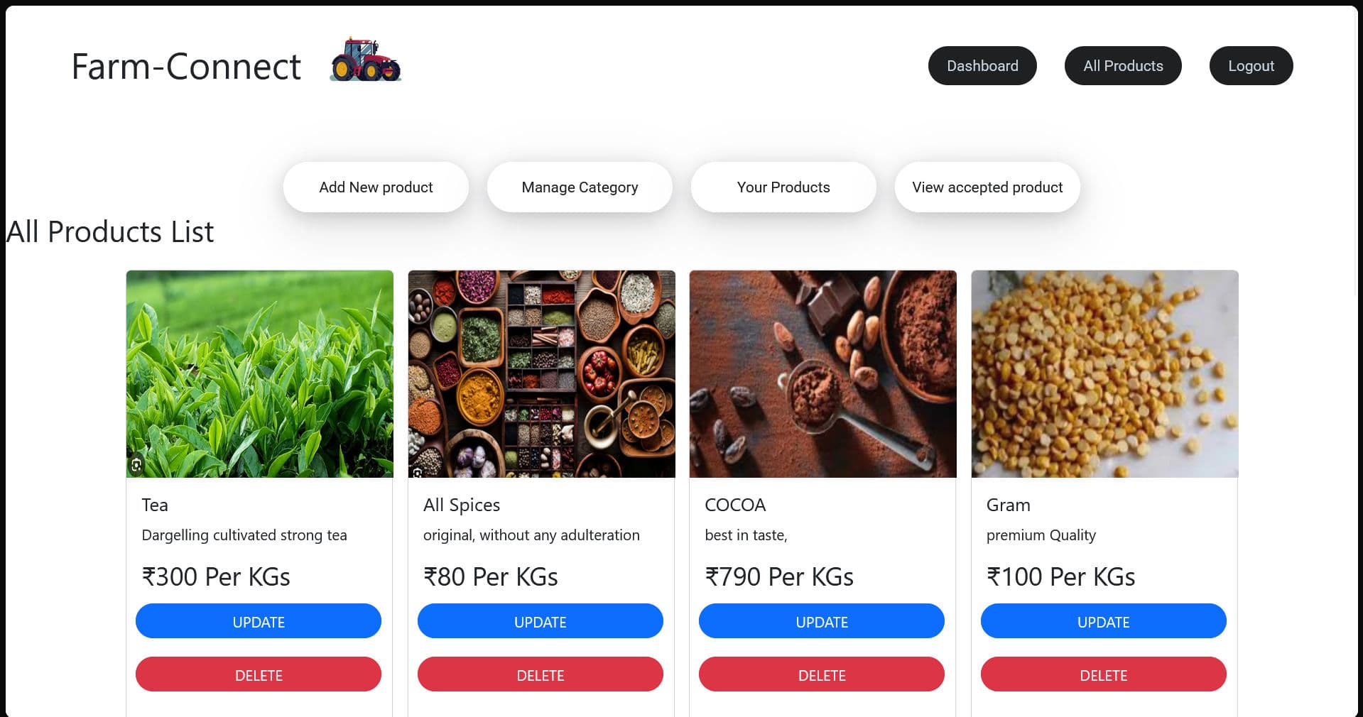 FARM-CONNECT + Demand Forecasting screenshot 6